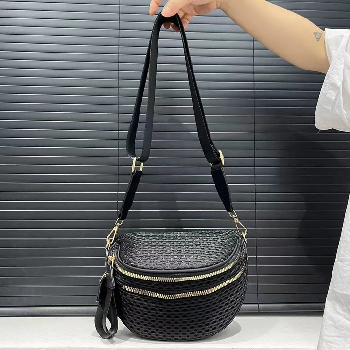 Woven Crossbody Bag