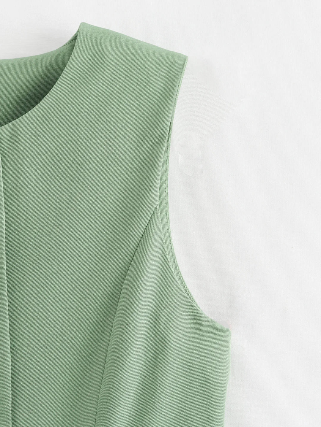 Elegant Sleeveless Button Vest for Women