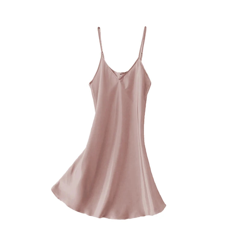 Satin-Look Slip Nightdress