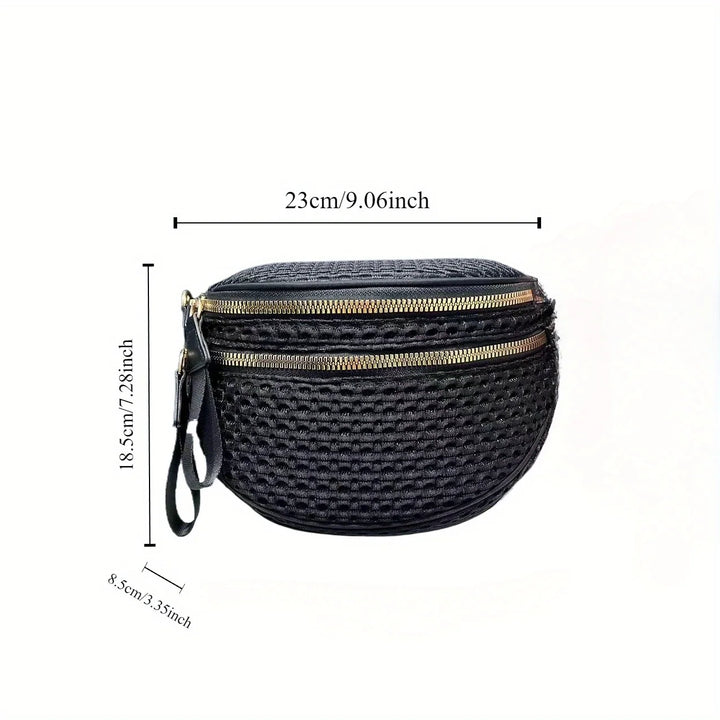 Woven Crossbody Bag